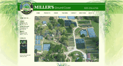 Desktop Screenshot of millersgroundcover.com
